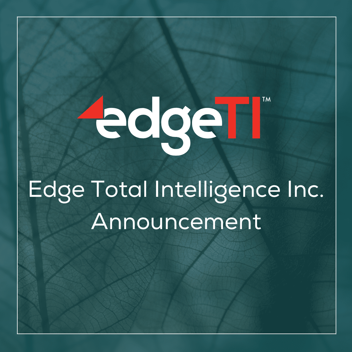 edgeTI Announcement